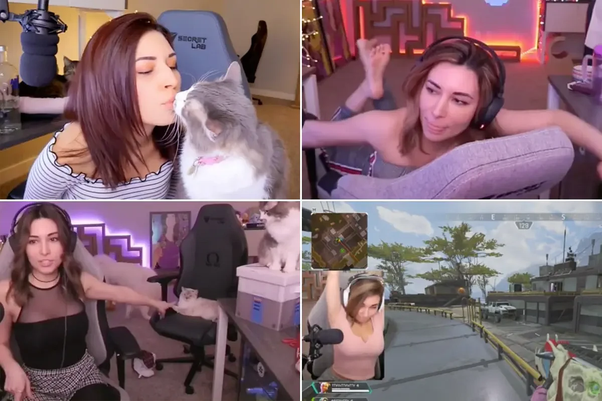 Nip slips, vodka kisses for cats: Meet controversial gamer Alinity Divine