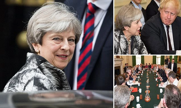 Theresa May apologises to Tory MPs for election disaster