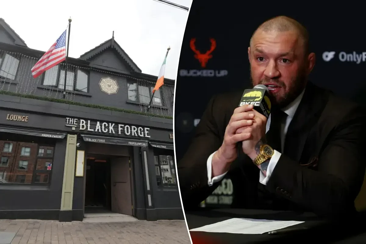 Conor McGregor’s Ireland bar catches fire as police investigate alleged arson