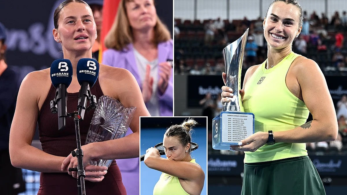 Ukrainian star Kostyuk blanks Sabalenka in frosty post-match exchange