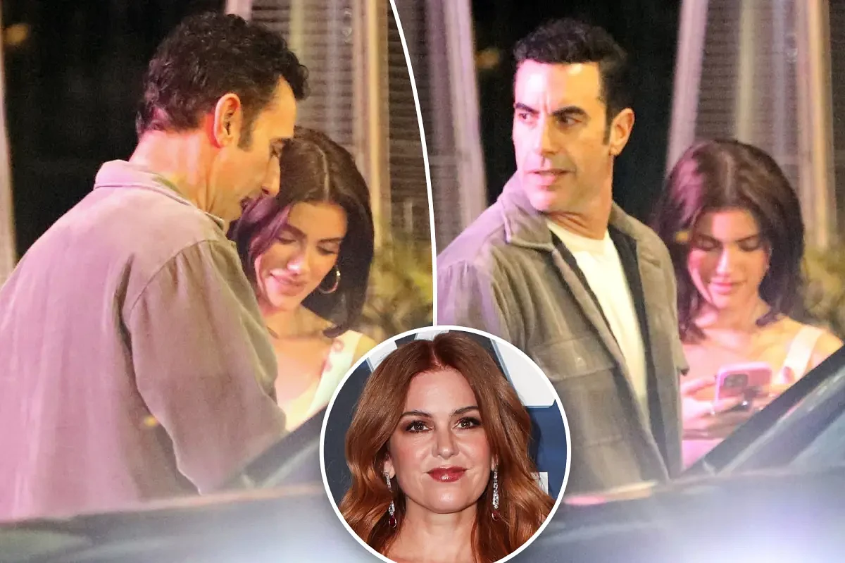 Sacha Baron Cohen, 54, cozies up to influencer half his age for club outing after Isla Fisher divorce