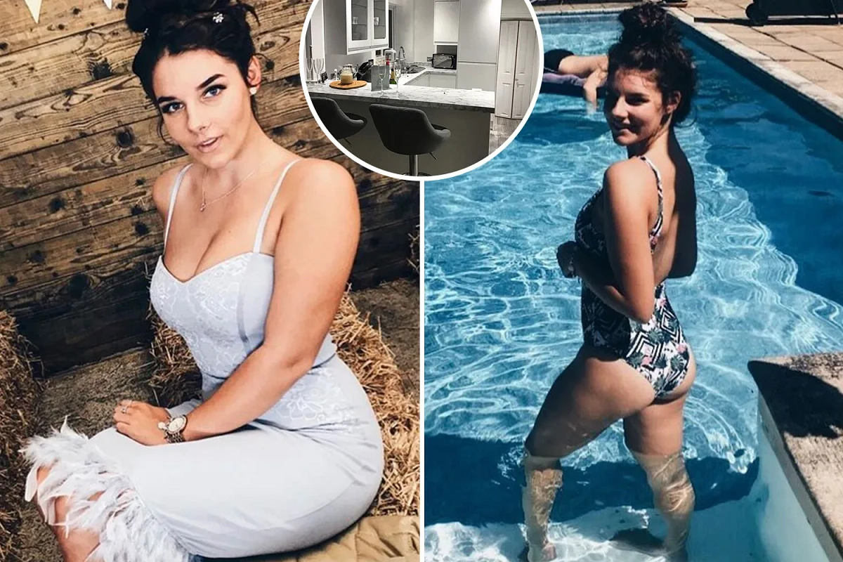 Shop girl, 20, quits job and buys £210k house by selling raunchy pics online – and says her fiance doesn’t mind