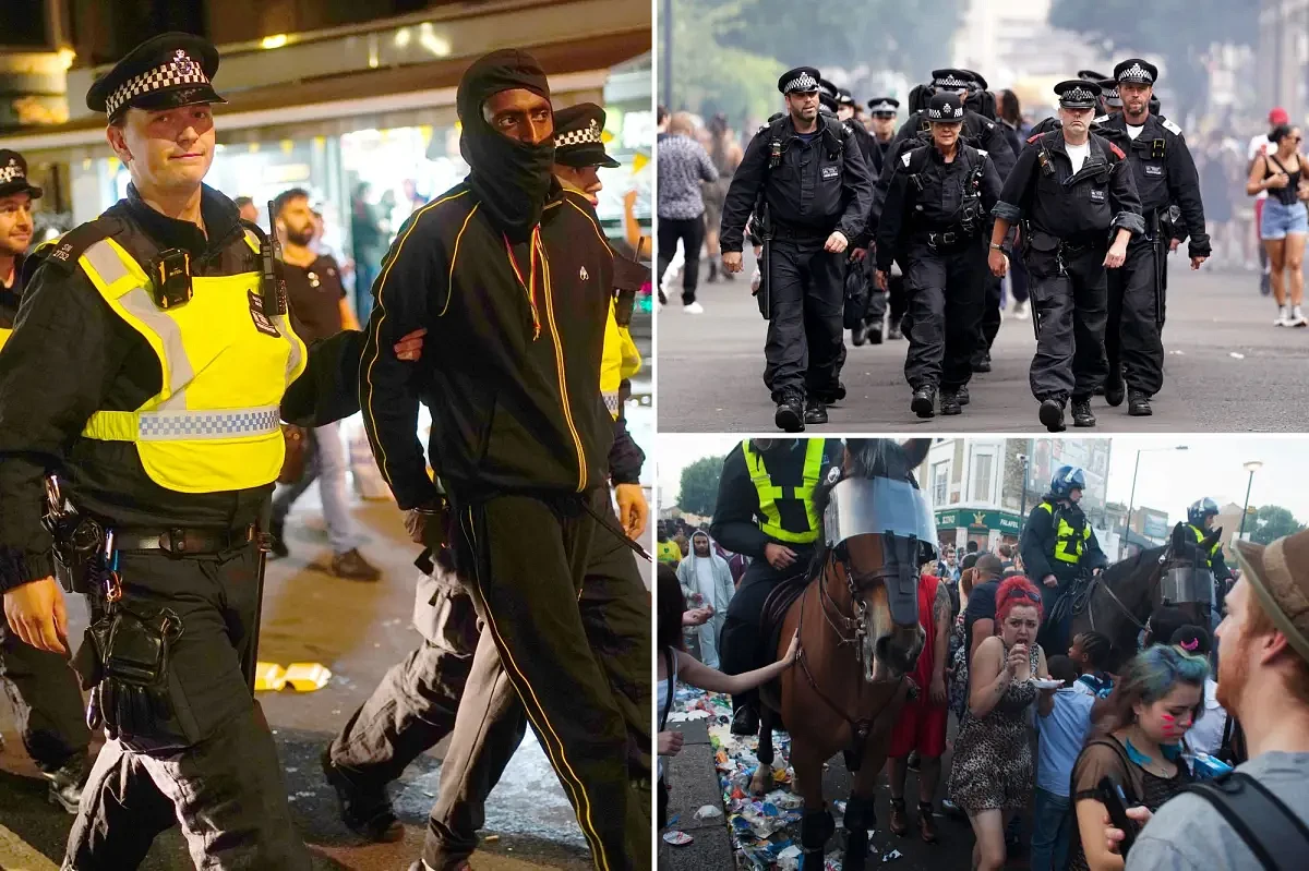 1 death, 8 sexual assaults as hundreds arrested during London’s Notting Hill Carnival