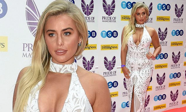 Love Island's Ellie Brown leads the glamour at the inaugural Pride Of Manchester Awards