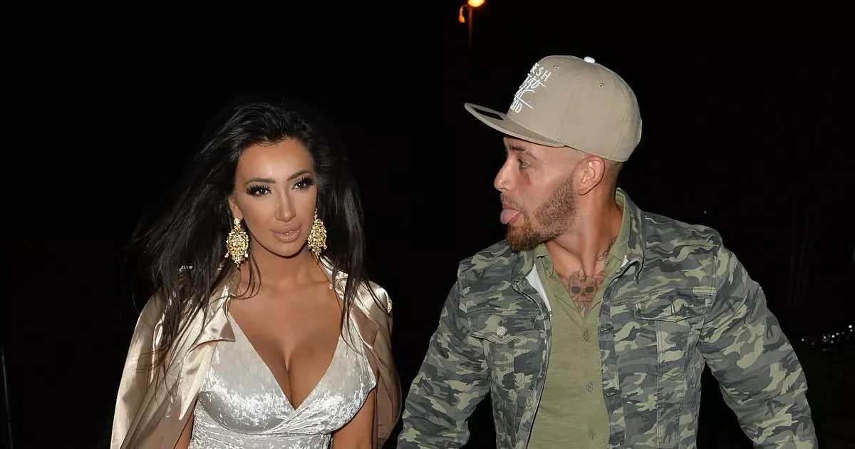 Chloe Khan and topless Ashley Cain get steamy under the sheets in X-rated Snapchat video