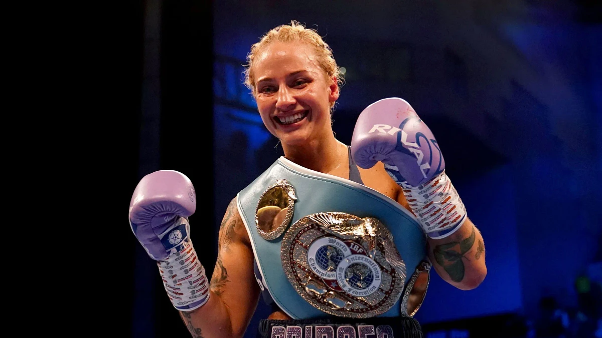 Ebanie Bridges announces boxing return in first fight since her son's birth after teaming up with Jake Paul