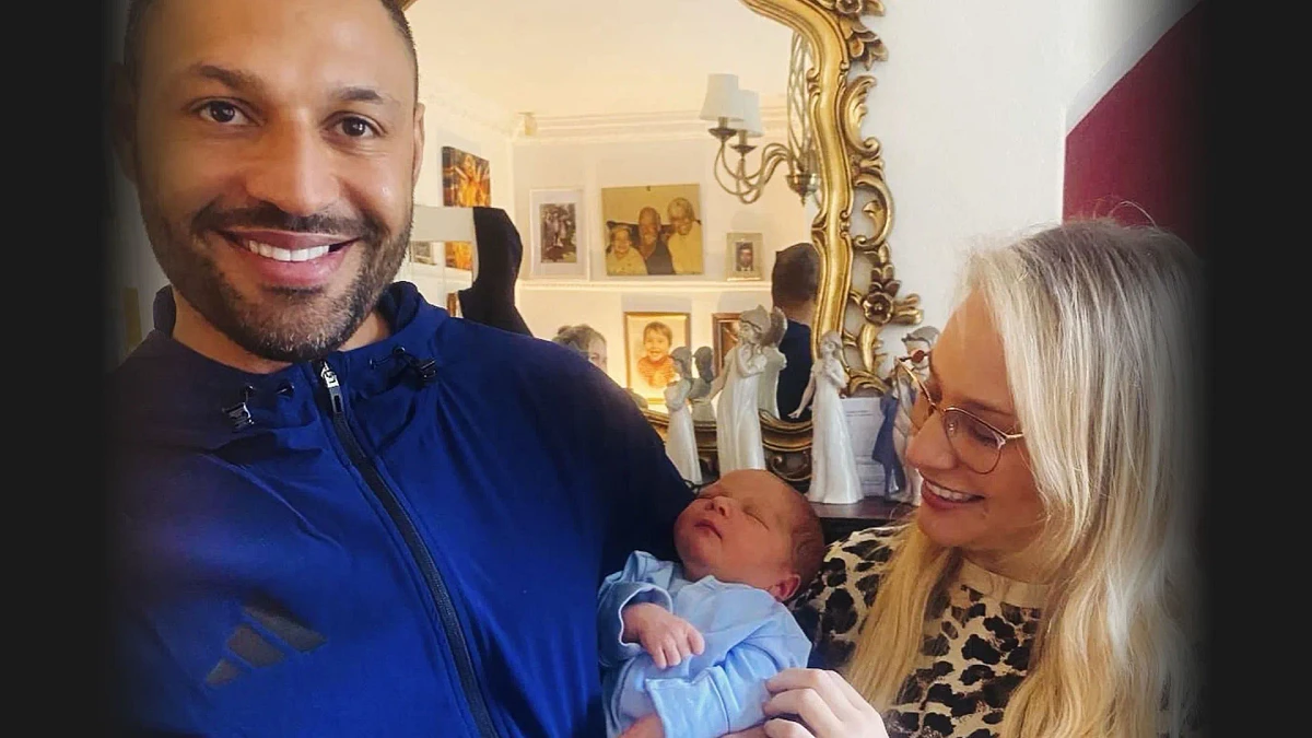 Ebanie Bridges and Kell Brook welcome 'first baby in boxing history to be born to two world champions' in gushing post