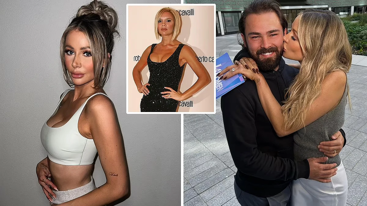 Olivia Attwood claims her husband Bradley Dack wouldn't have dated her when she was flat-chested and says Victoria Beckham was her 'boob job idol'