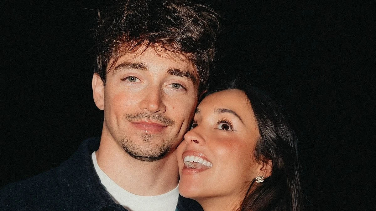 F1 star Charles Leclerc announces engagement to Alexandra Saint Mleux