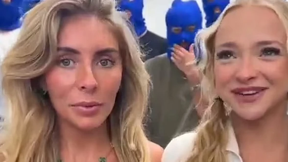 Bonnie Blue is branded 'vile' for her 'most disgusting stunt yet' after taking a 'barely legal girl' to a 'group sex stunt'