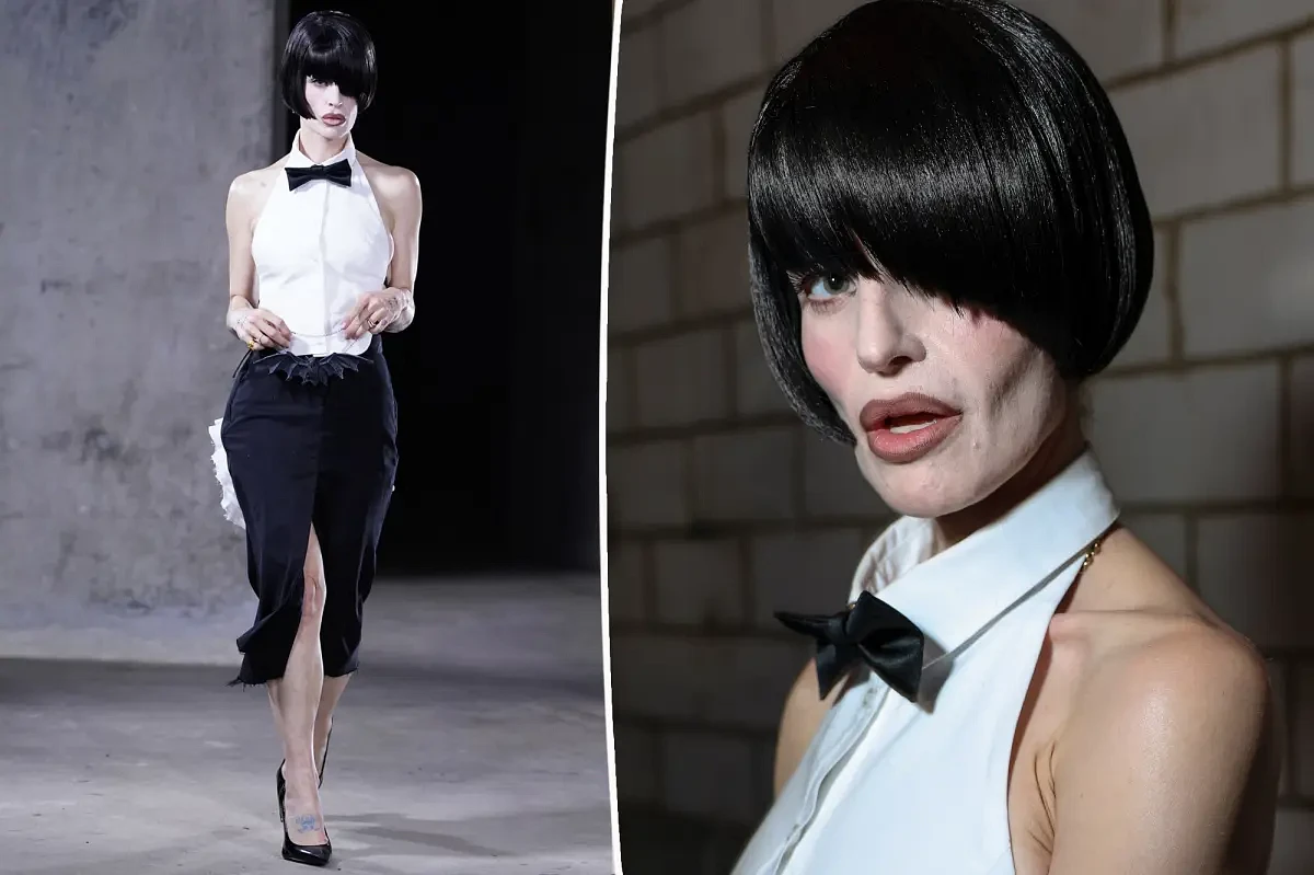 Kelly Osbourne pays homage to dad Ozzy on OnlyFans runway