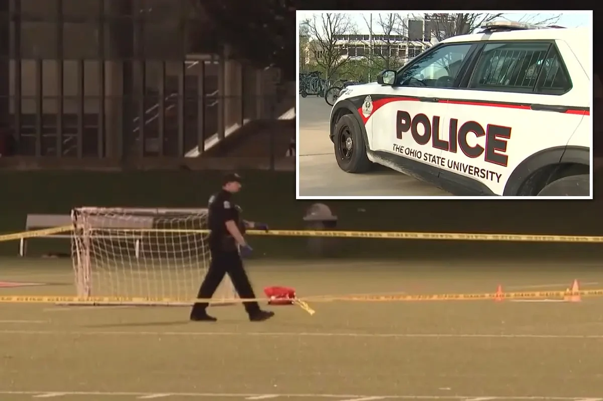 15-year-old allegedly stabbed another teen to death at Ohio State University campus field