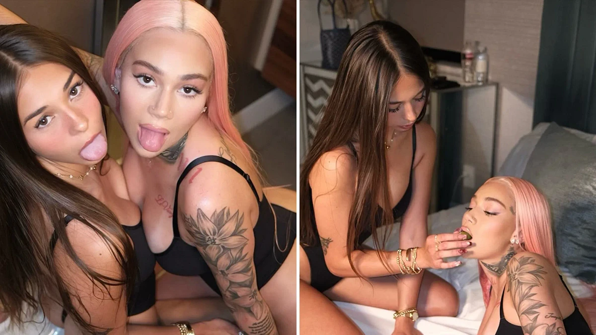 Bhad Bhabie & Sophie Rain Get Juicy in First Pics From OnlyFans Collab