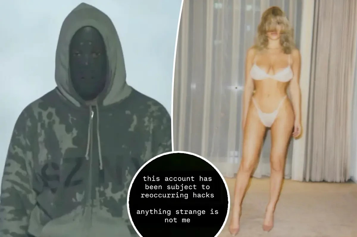 Kanye West posts disturbing selfie moments before wife Bianca Censori issues warning