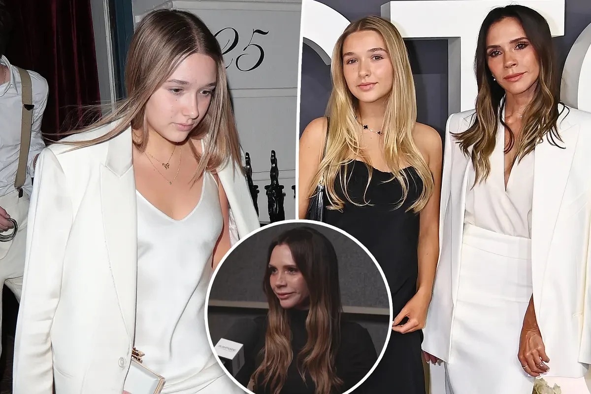 Victoria Beckham’s 14-year-old daughter Harper is working on a skincare line