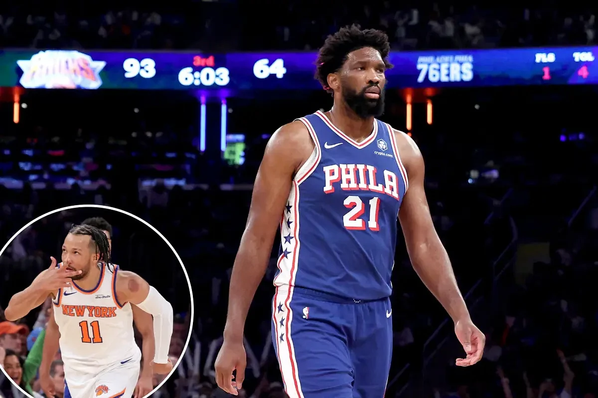 Knicks become massive betting favorites in Game 2 after Joel Embiid ruled out in 76ers blow