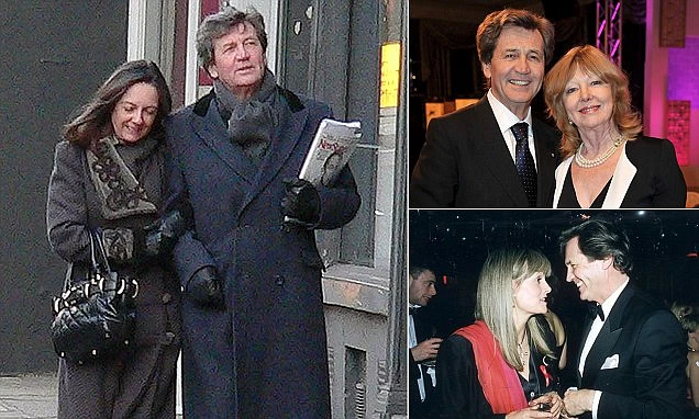 Melvyn Bragg is now living with a younger woman after splitting from wife