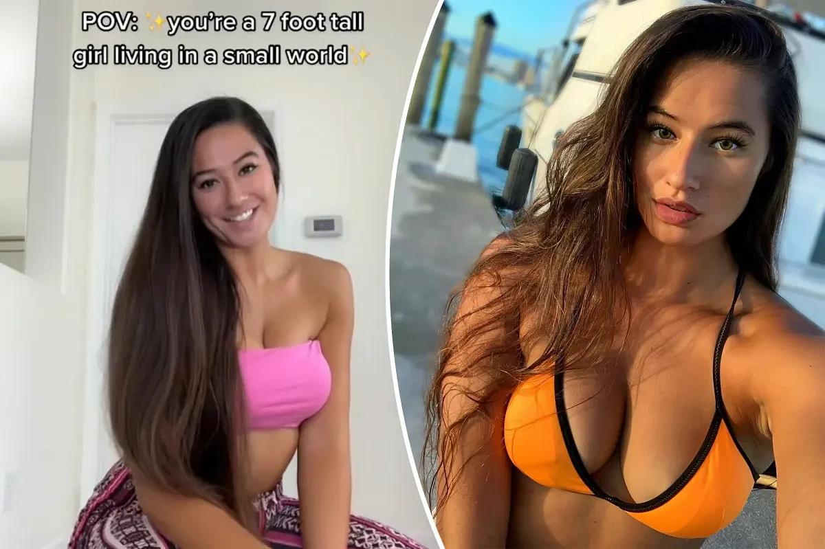 I felt insecure about being tall — but now I get paid $10M a year as an OnlyFans model and guys adore me