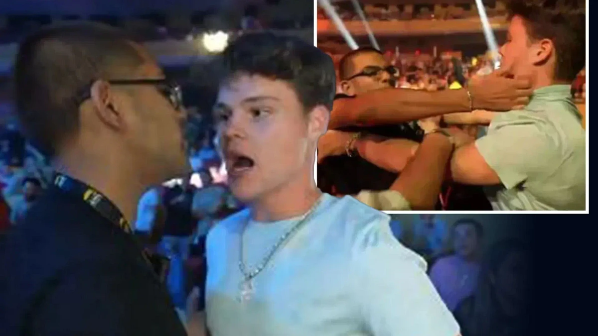 Streamers Neon and Jack Doherty involved in ugly brawl at bare-knuckle boxing event as fans call for Misfits fight