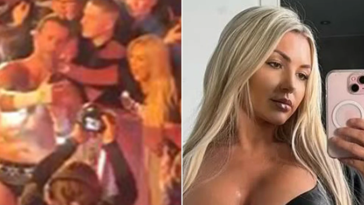 Tense moment furious WWE star CM Punk warns OnlyFans model over 'disgusting' act as new footage emerges