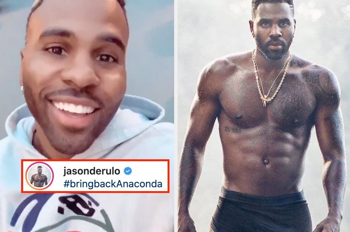 Instagram Took Down The Picture Jason Derulo Posted Where You Can See The Entire Outline Of His Penis