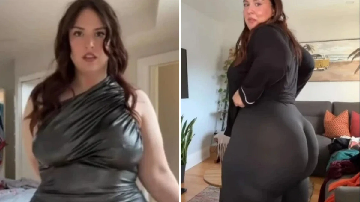 I have a 55inch bum and I'm working to get it BIGGER - follow my fitness journey, says model