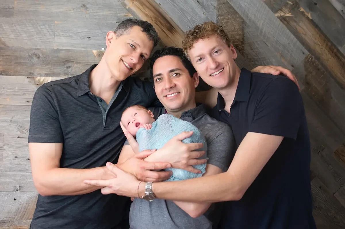 Gay poly throuple makes history, lists 3 dads on a birth certificate