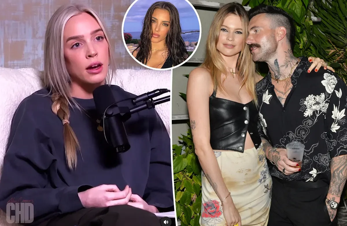 Behati Prinsloo laughs off fake Adam Levine interview after cheating scandal