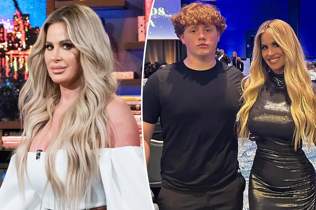 Kim Zolciak speaks out on 15-year-old son KJ Biermann’s ‘deeply troubling’ arrest for sodomy and sexual battery