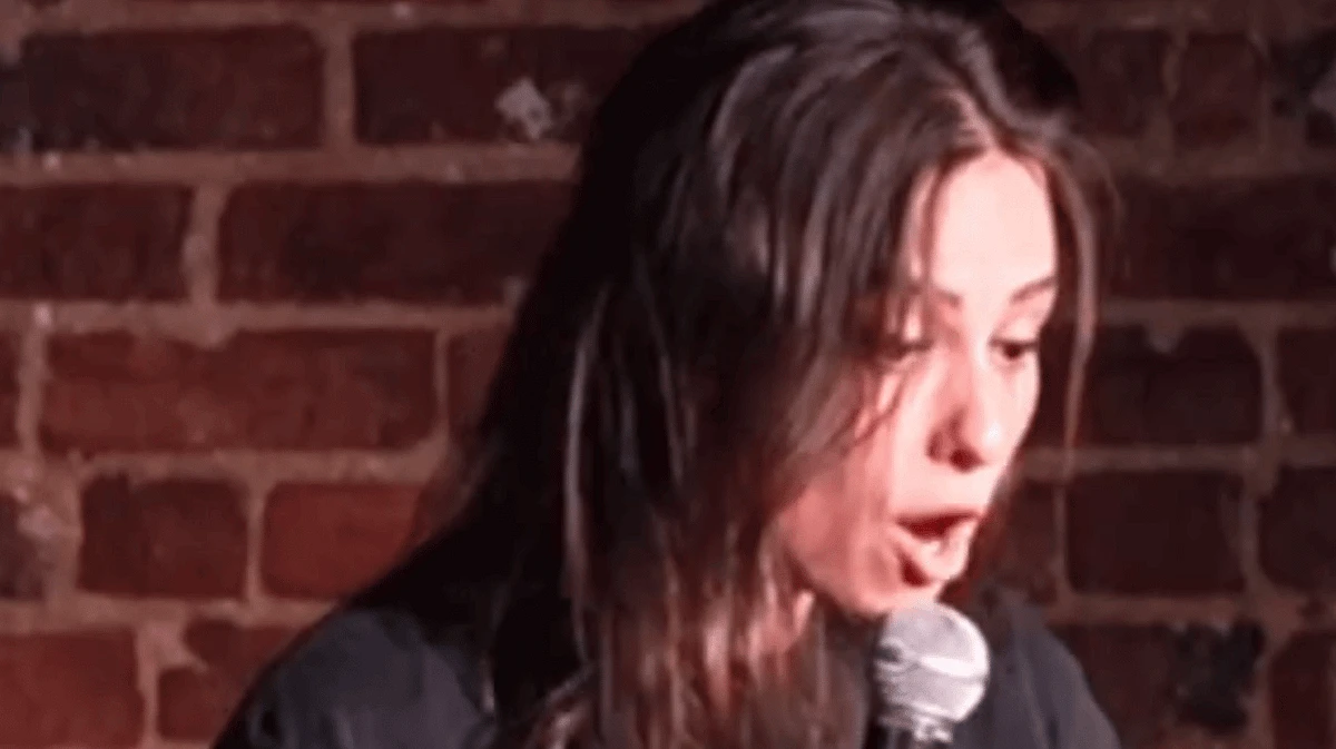 Furious comedian responded after losing it with heckler before grabbing friend’s phone to expose text messages