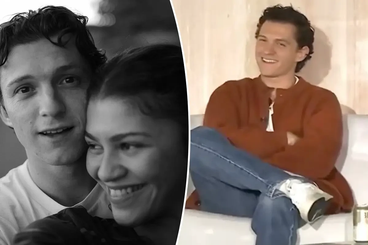 Tom Holland corrects reporter who calls Zendaya his ‘girlfriend’