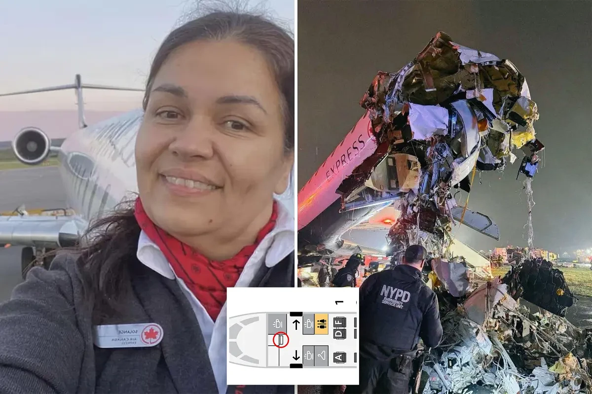Flight attendant likely survived 300-foot ejection from LaGuardia Airport crash thanks to key safety features, expert says