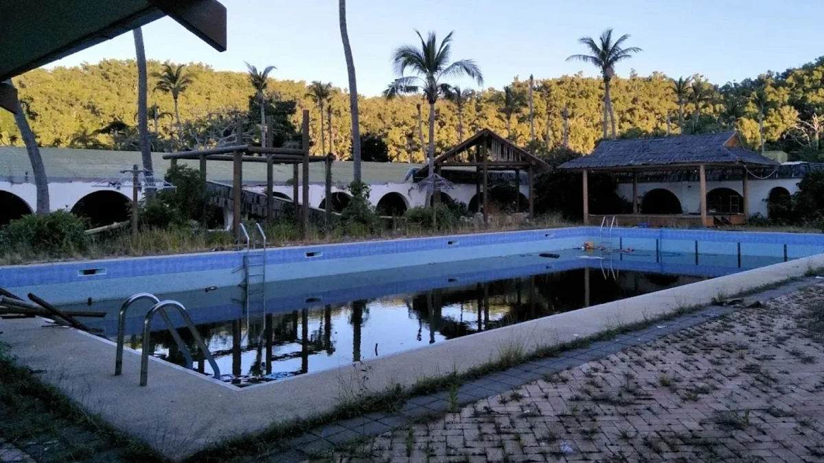 Inside abandoned holiday resorts left to rot by billionaire owners after being smashed by cyclones & now up for grabs