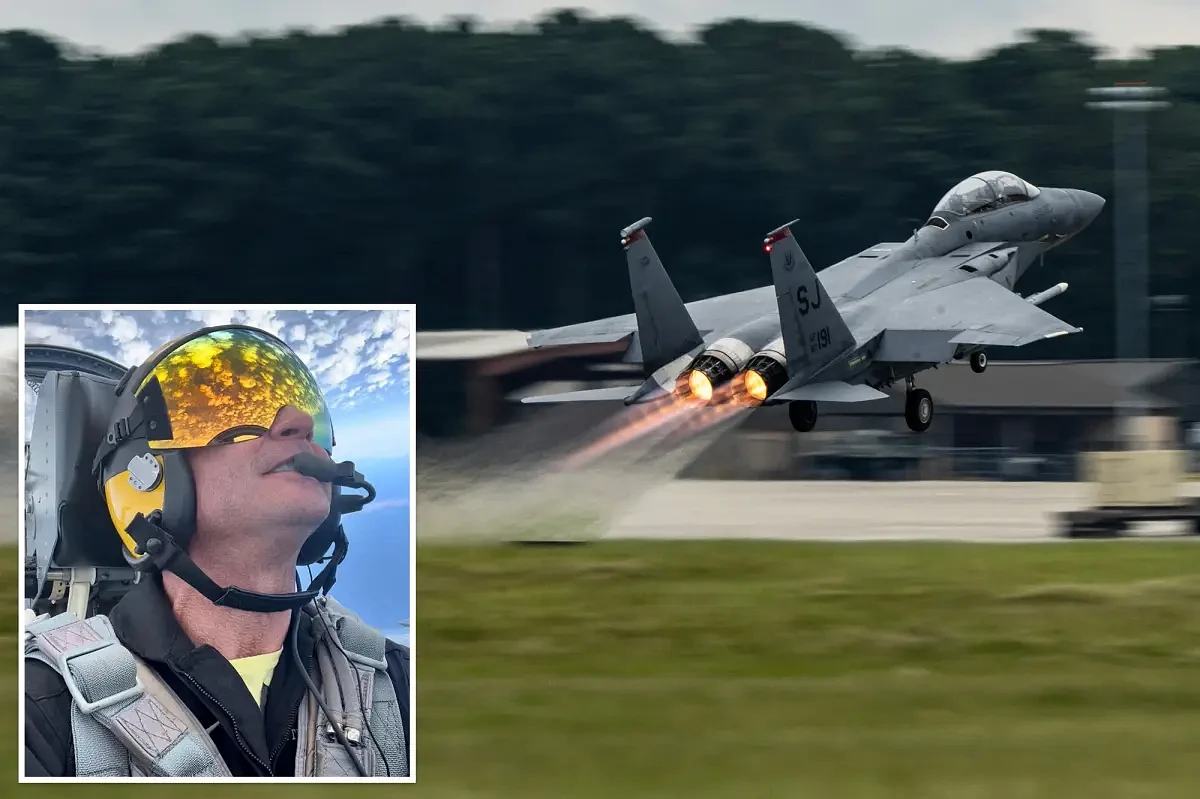 The ‘violent’ reality of ejecting from an F-15 faced by brave US pilots revealed: ‘Instantaneous 10 to 20 Gs of force’