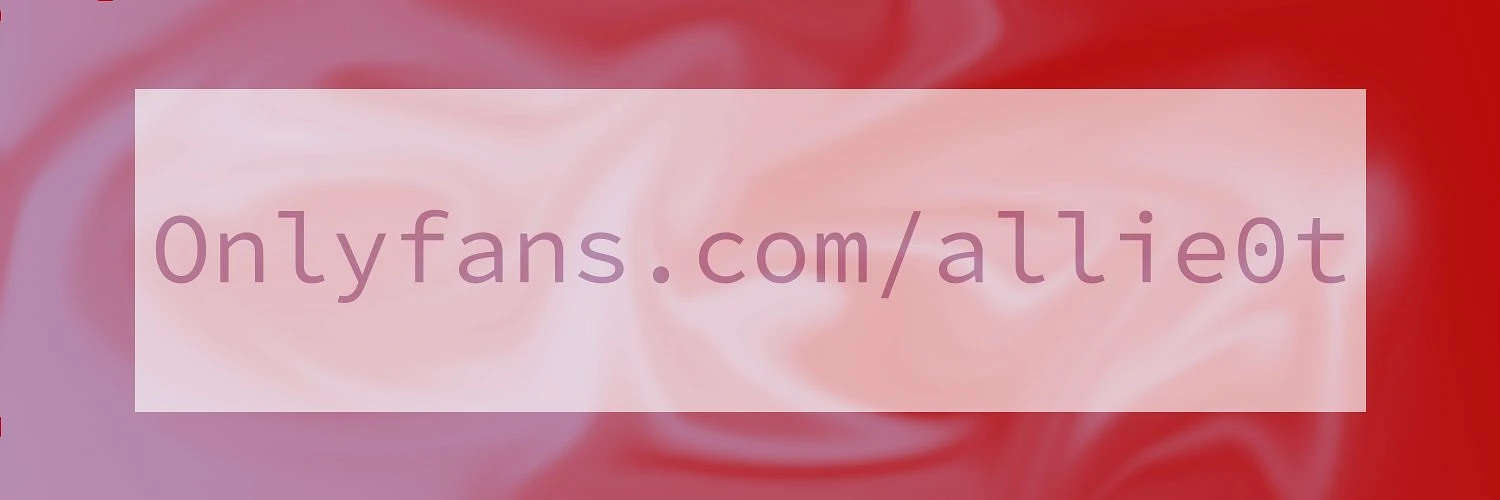 🌸 Allie 🌼 banner