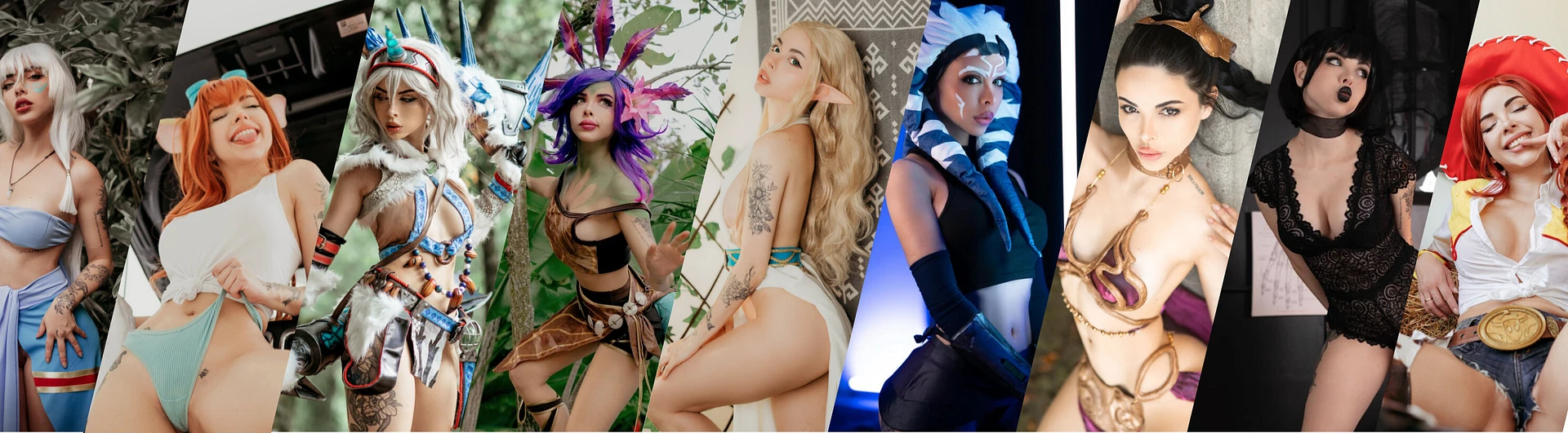 Blizz ✨ petite cosplayer gf banner