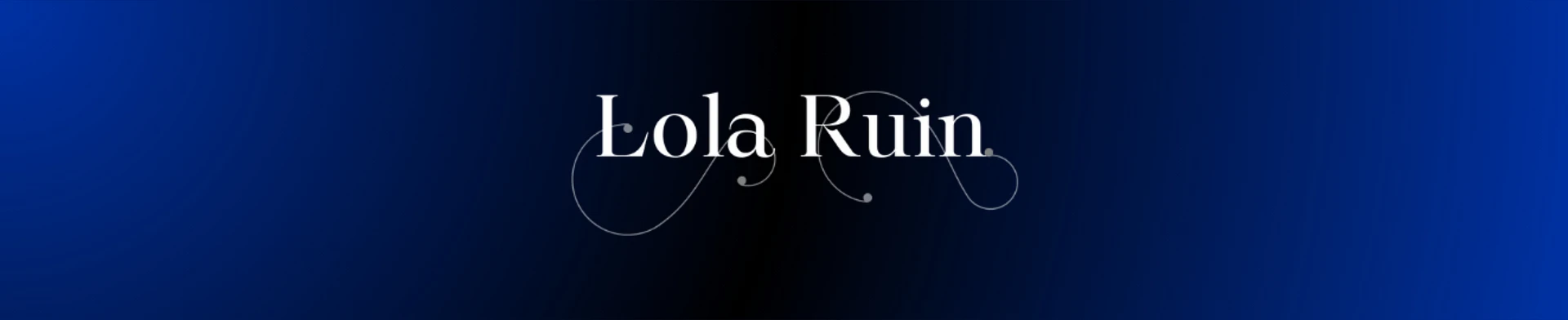 Dominatrix Mistress Lola Ruin banner