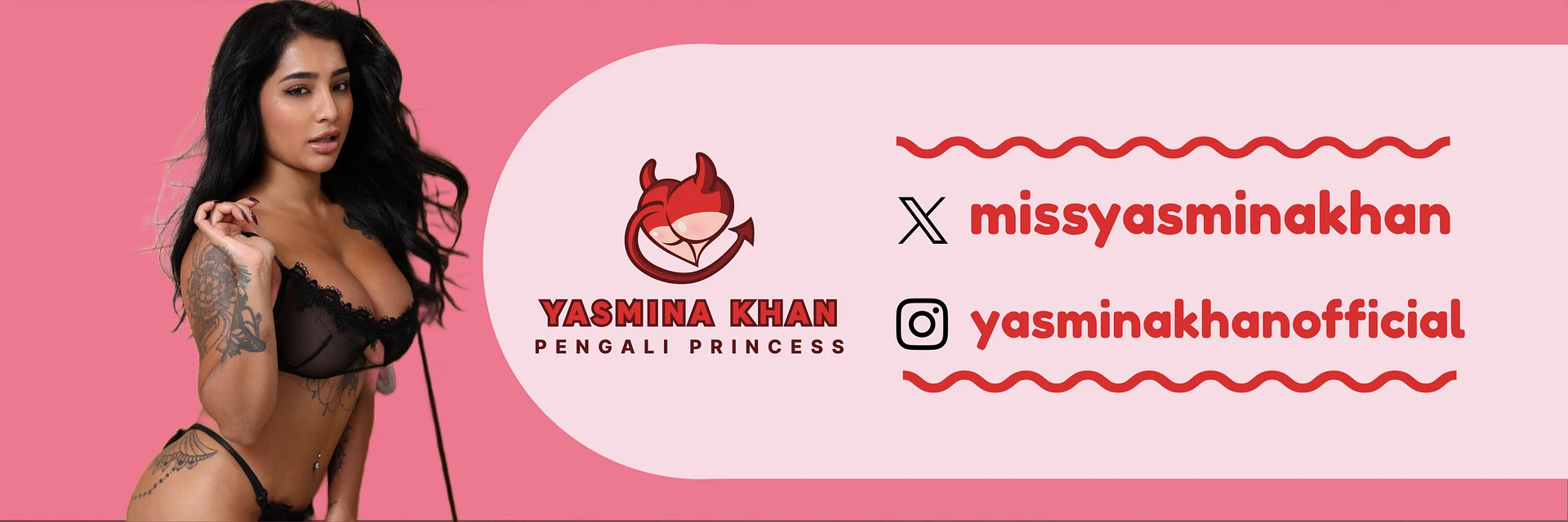 Yasmina Khan 💘 banner