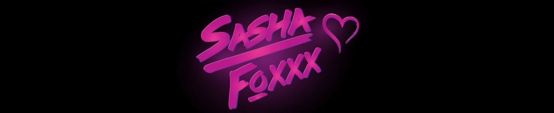 TheSashaFoxxx banner
