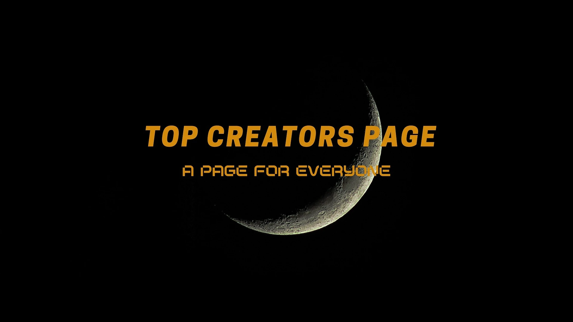 🚀 31k TopCreatorsPage 🚀 by Slimboygr banner