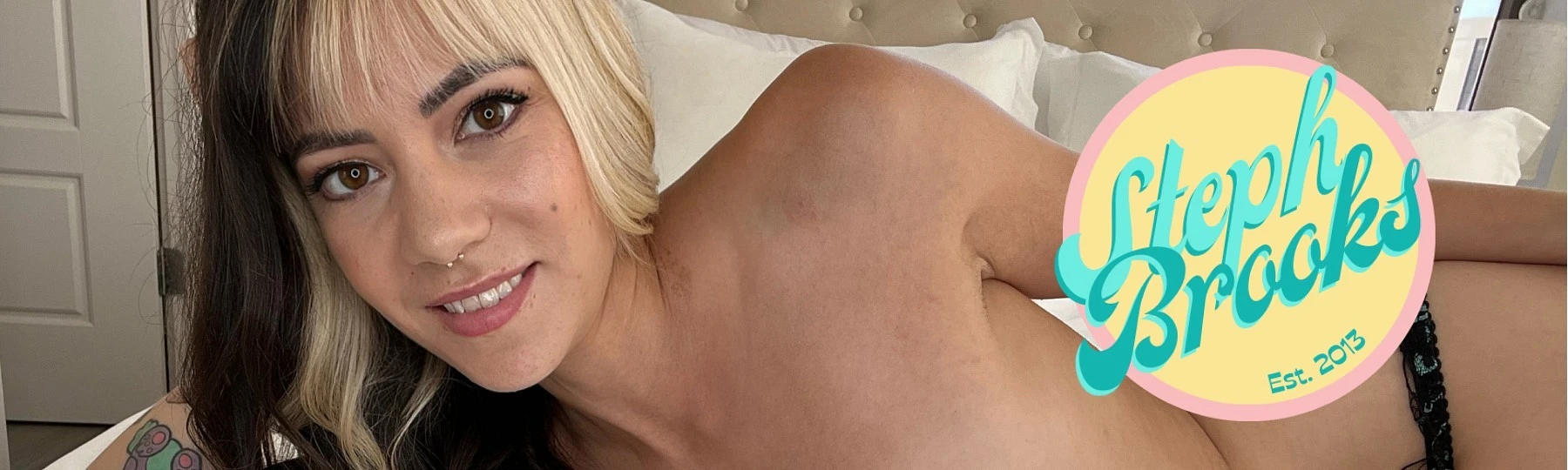 Steph Brooks | Free Nudes in DMs banner
